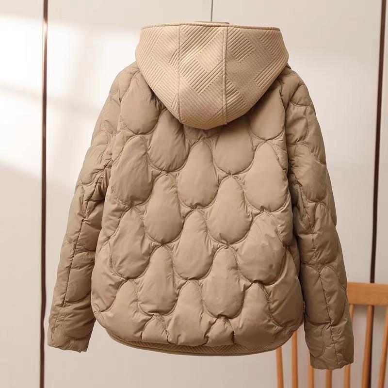 Elara Zijde-Lined Puffer Jast