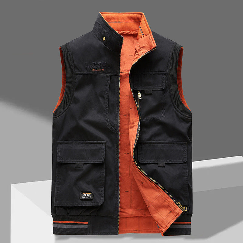 Emilio Katoenen Utility Vest