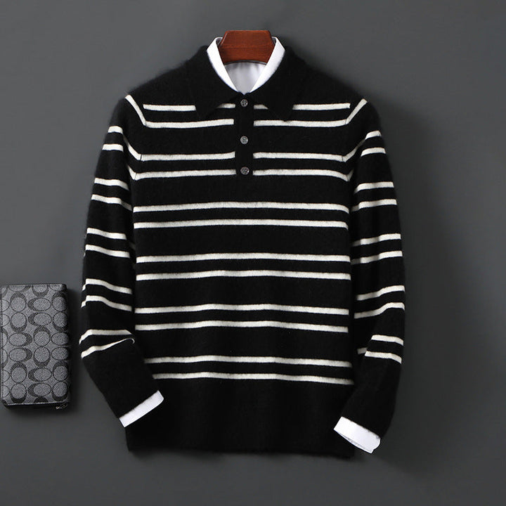 Claire Merino Wol Polo Sweater