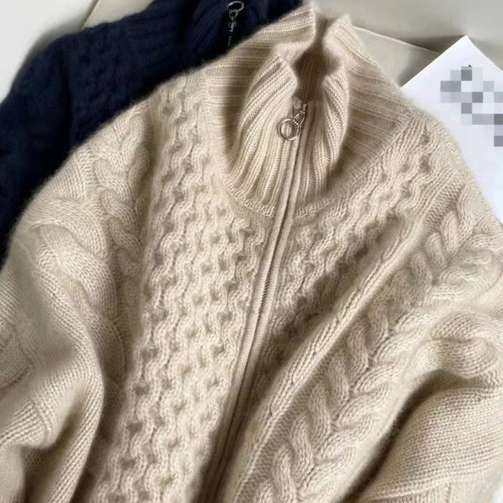 Elowen Cashmere Zip Jast