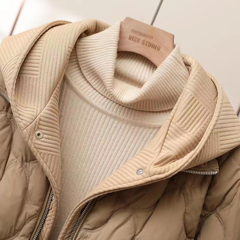 Elara Zijde-Lined Puffer Jast