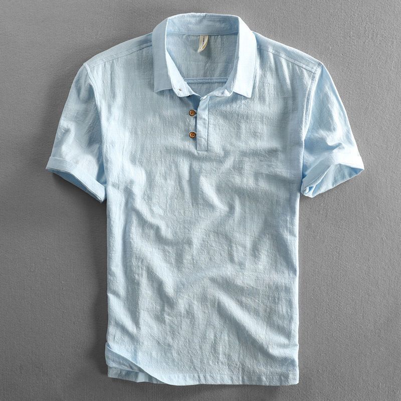Haru Katoenen Linnen Polo
