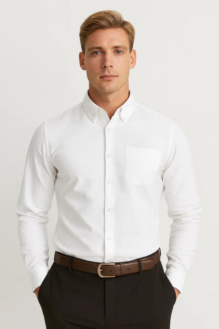 Klassiek Slim Fit Overhemd voor Tijdloze Elegantie