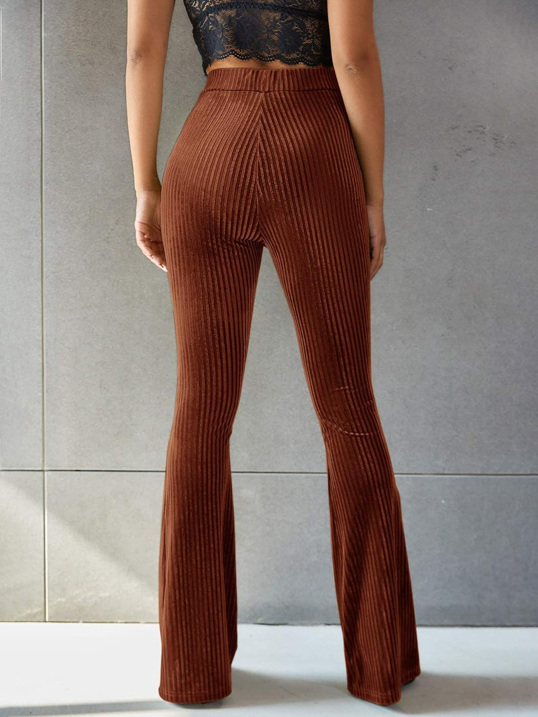Uitlopende Corduroy Broek voor Dames