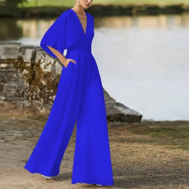 Jumpsuit met V-hals voor Dames