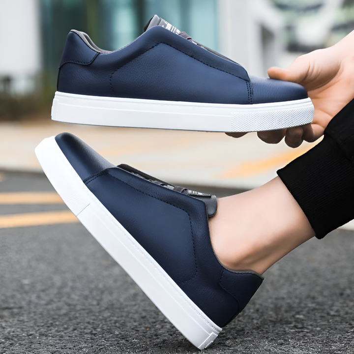 Boaz™ Stijlvolle Leren Sneakers