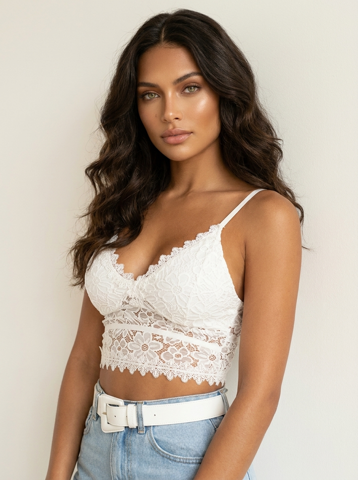 Kanten bralette top – Mara