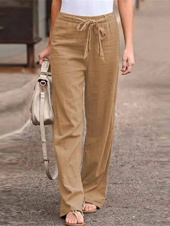 Zomerse Linnen Broek voor Dames