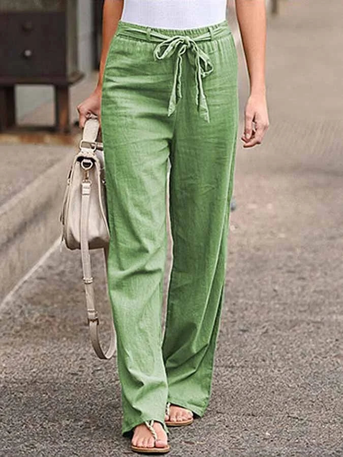 Zomerse Linnen Broek voor Dames