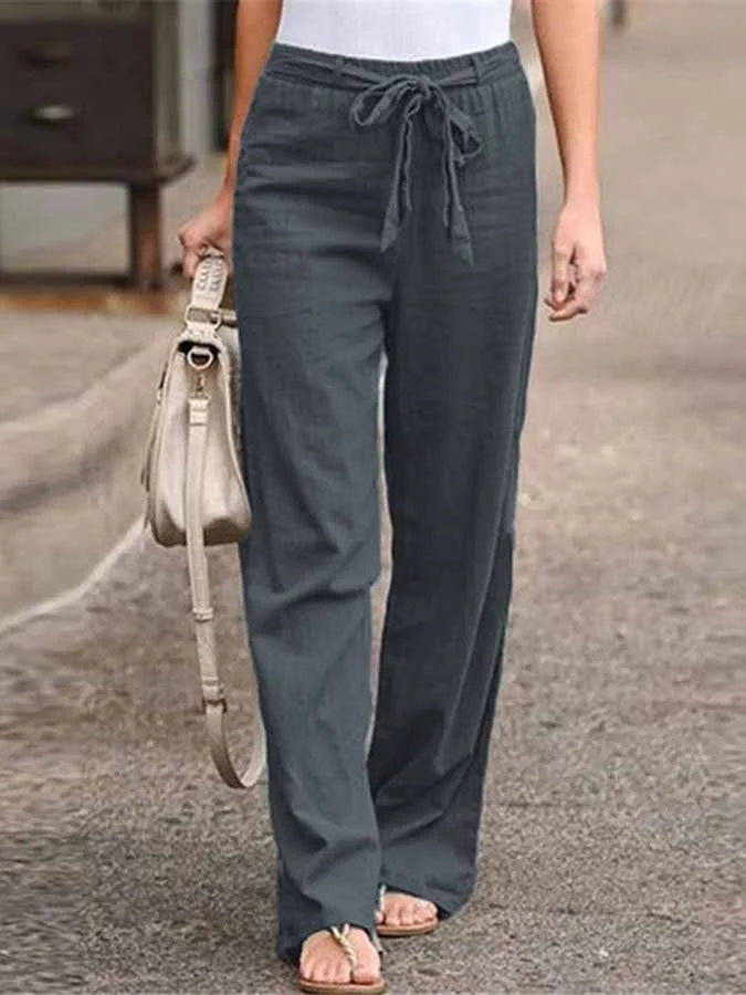 Zomerse Linnen Broek voor Dames