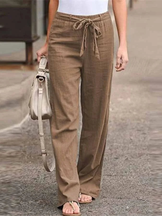 Zomerse Linnen Broek voor Dames