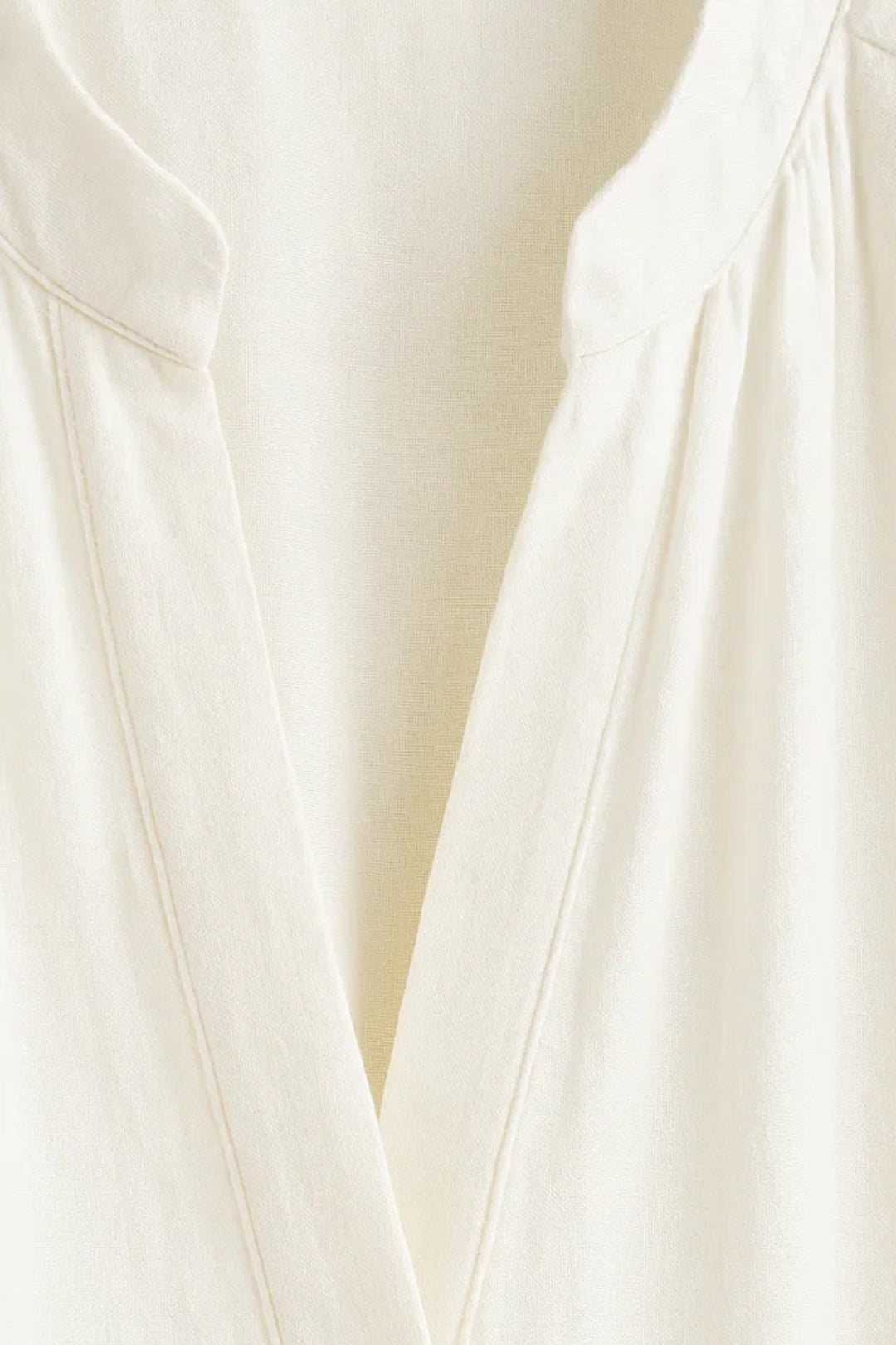 Witte Oversized Maxi Jurk