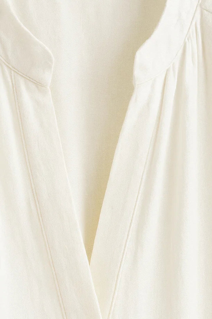 Witte Oversized Maxi Jurk