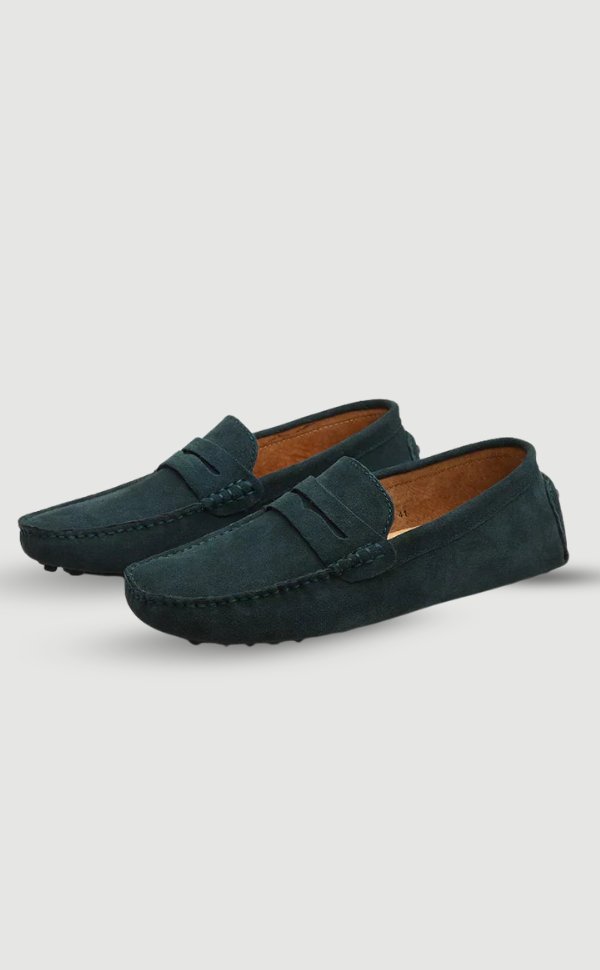 Leonardo | Suède Slippers - Italiaanse Stijl