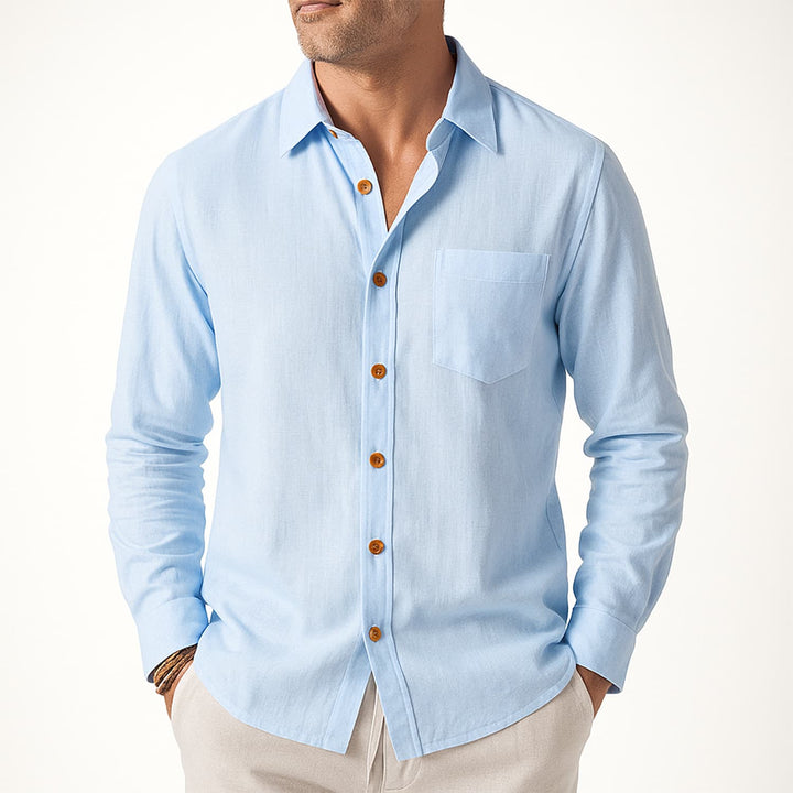 Beckett Linnen Pocket Shirt