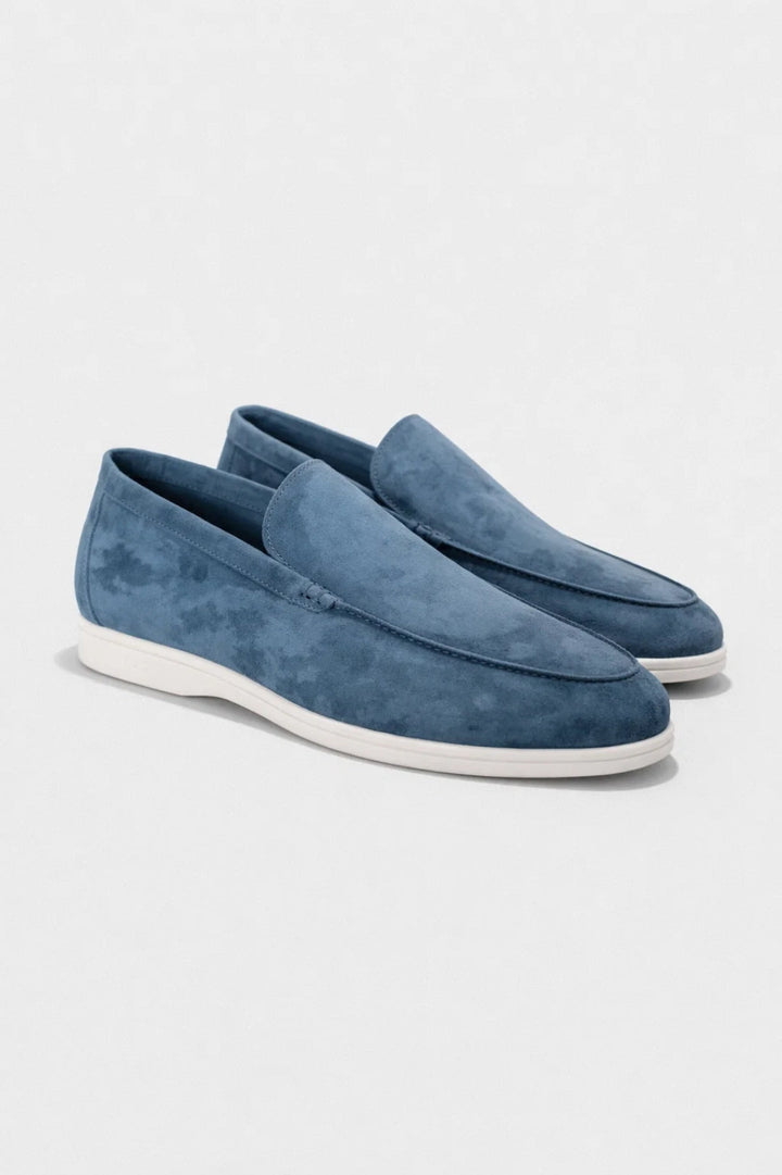 Heren Suède Instappers Lichtgewicht Casual Comfort