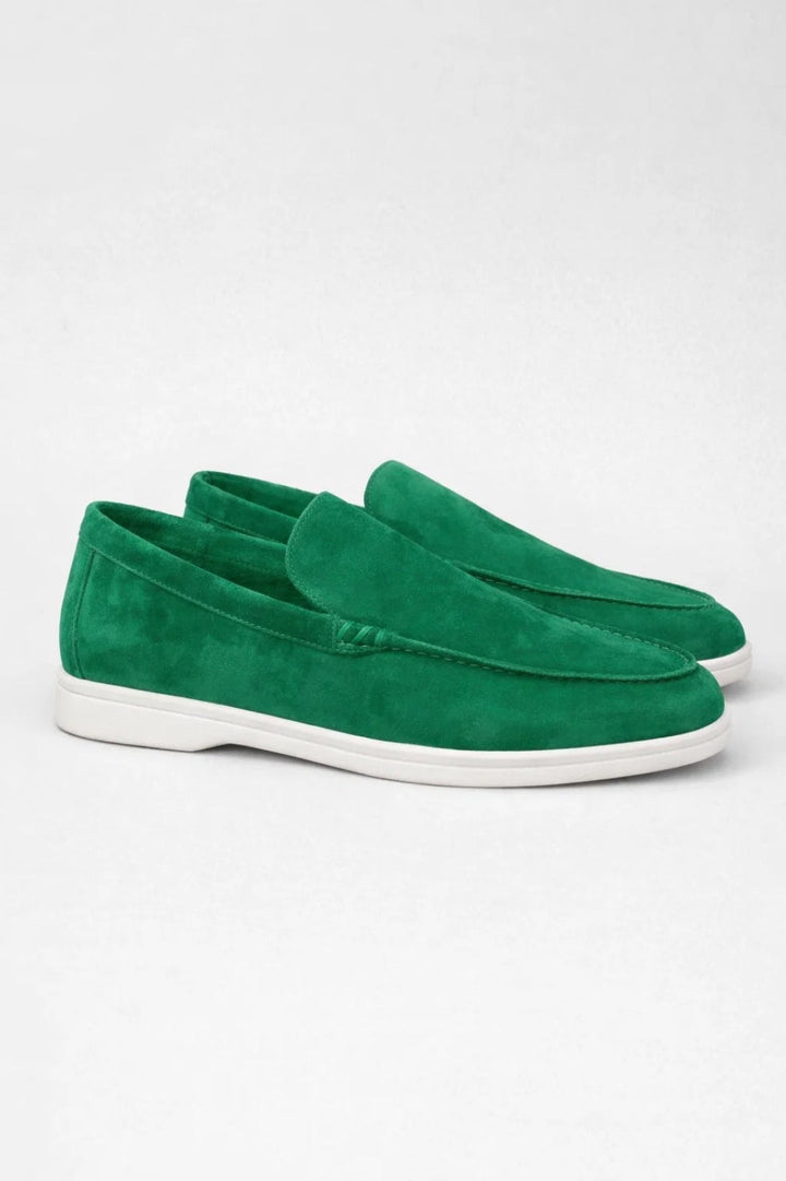 Heren Suède Instappers Lichtgewicht Casual Comfort