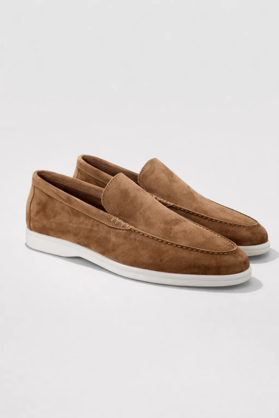 Heren Suède Instappers Lichtgewicht Casual Comfort