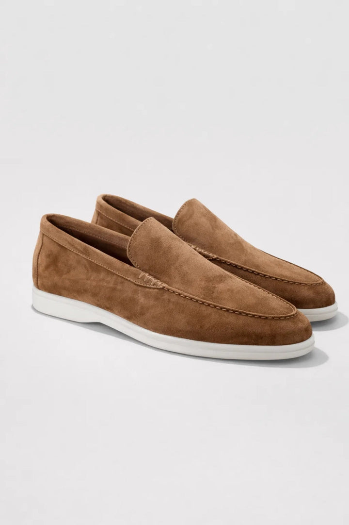 Heren Suède Instappers Lichtgewicht Casual Comfort