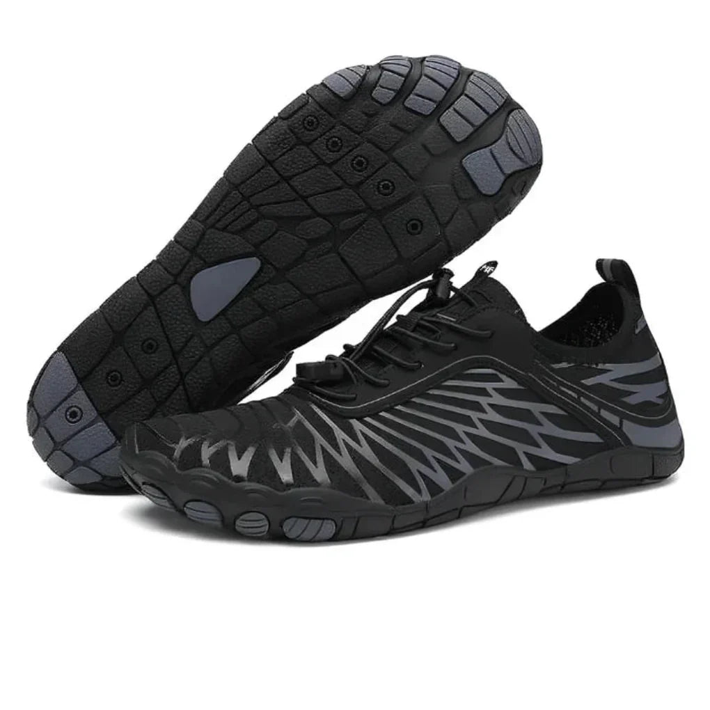 Heren outdoor wandelschoenen, duurzaam en comfortabel