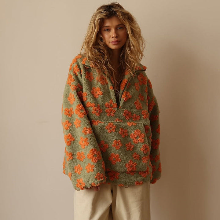 Daisy | Fleece Warme Bloem