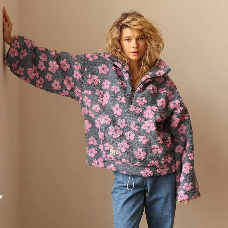 Daisy | Fleece Warme Bloem