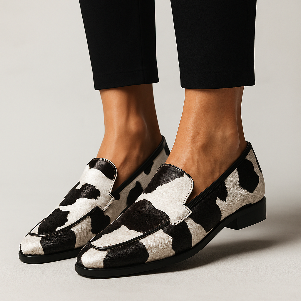 Dames Leren Loafers – Modern Design, Casual voor Dagelijks Gebruik