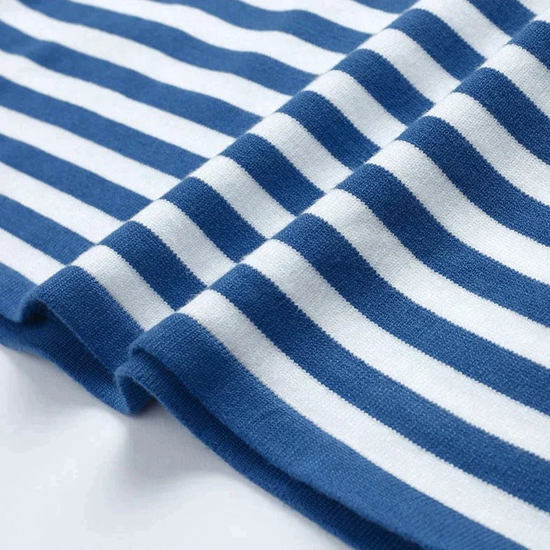 Marina Gestreepte Katoenen Shirt