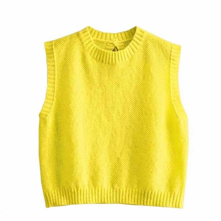 Marylou | Gebreide Zomertop met Open Rug voor Dames