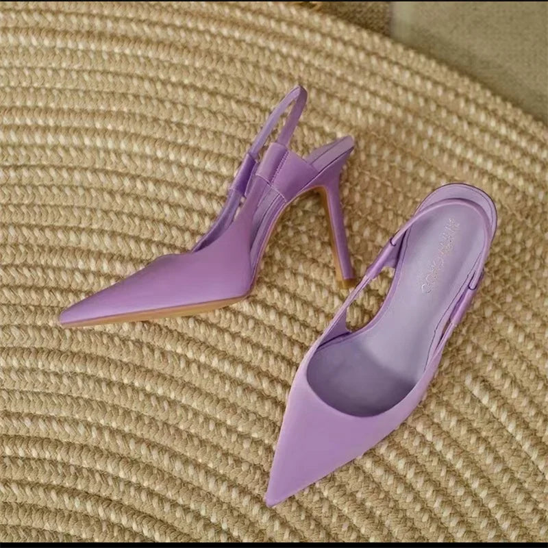 Mavelle | Elegante Slingback Pumps met Puntige Neus voor Dames