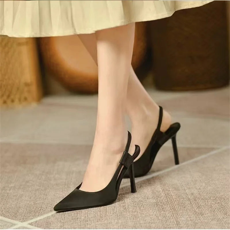 Mavelle | Elegante Slingback Pumps met Puntige Neus voor Dames