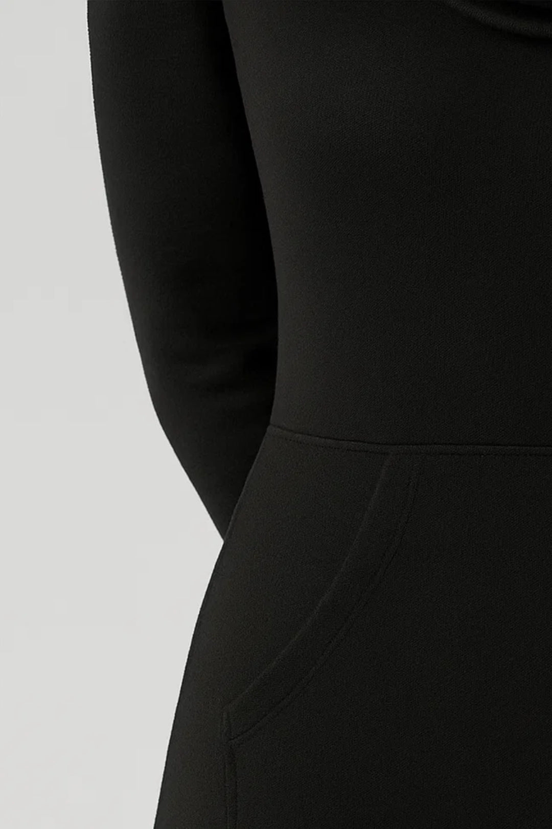 Dames Maxi Jurk Met Col En Lange Mouwen