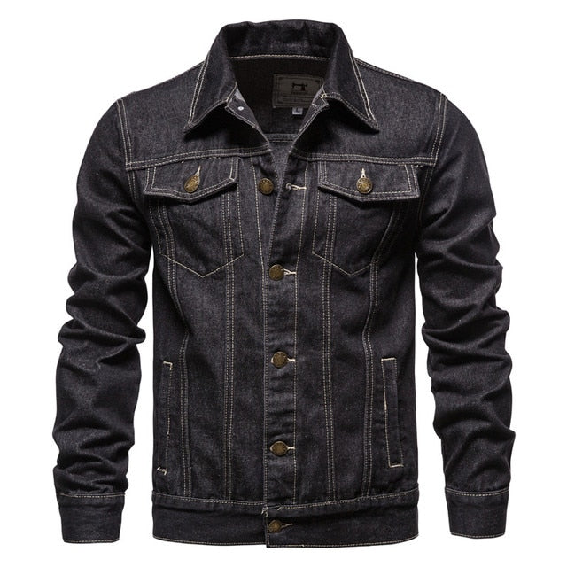 Franklin | Heren Moderne Slim Fit Casual Spijkerjas
