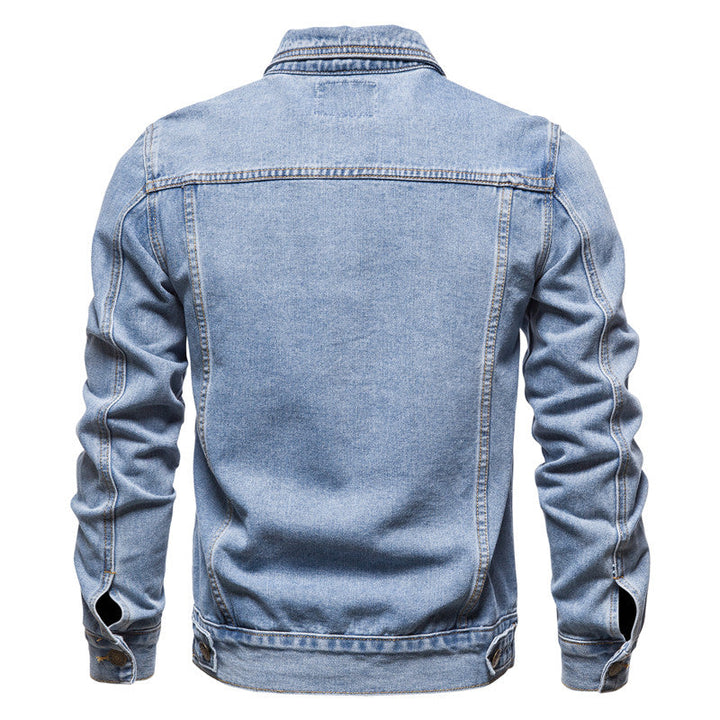 Franklin | Heren Moderne Slim Fit Casual Spijkerjas