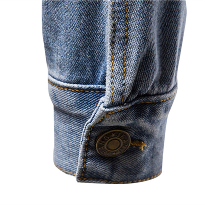 Franklin | Heren Moderne Slim Fit Casual Spijkerjas