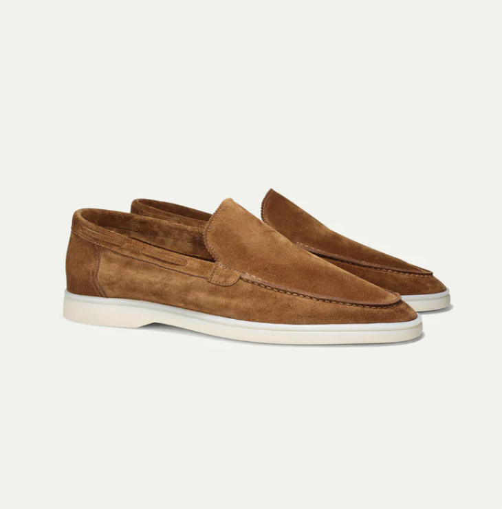 Heren Suède Instappers Casual Comfort Lichtgewicht