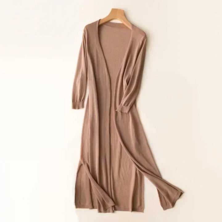 Grace | Dames Casual Lange Gebreide Cardigan