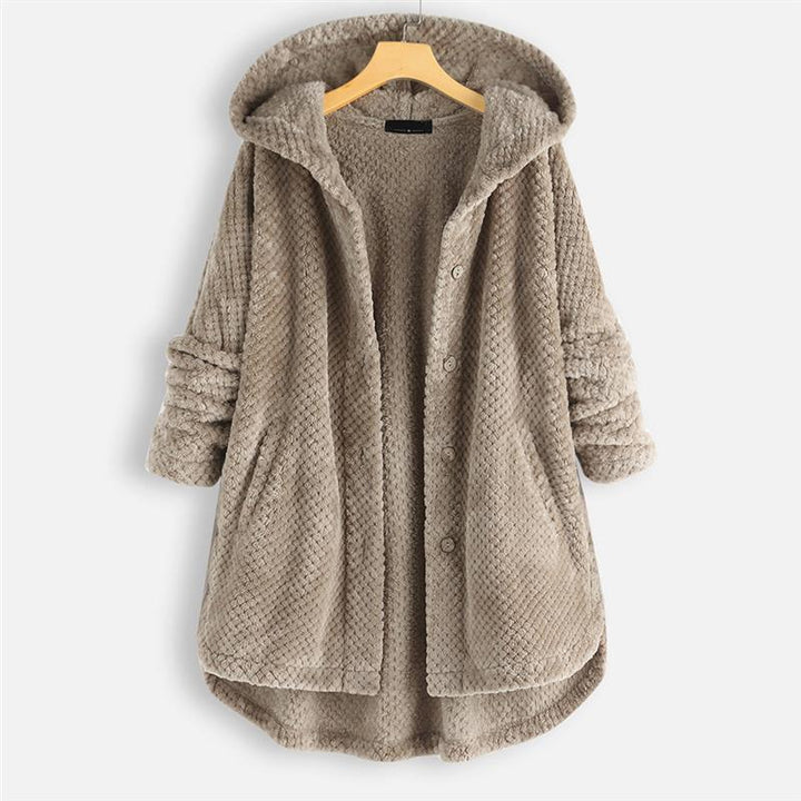 MIRA – GEZELLIGE HOODED KNOOPJAS