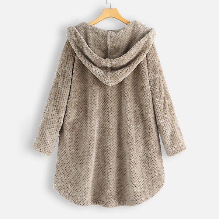 MIRA – GEZELLIGE HOODED KNOOPJAS