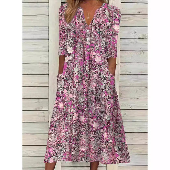 Zomerse Midi-jurk voor Dames