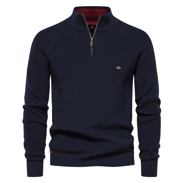 Heren Half-Zip Pullover Trui