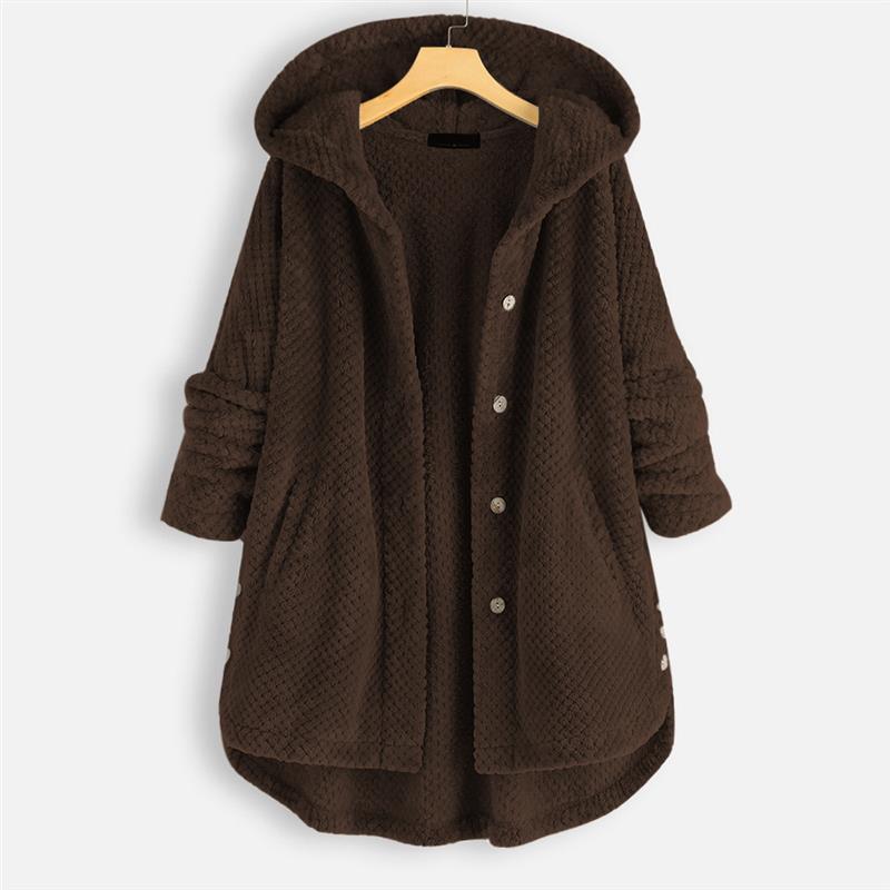 MIRA – GEZELLIGE HOODED KNOOPJAS