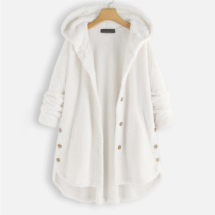 MIRA – GEZELLIGE HOODED KNOOPJAS
