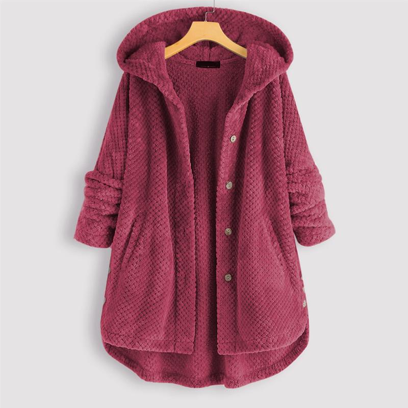 MIRA – GEZELLIGE HOODED KNOOPJAS
