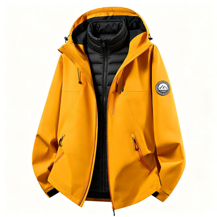 Dames Softshell-Outdoorjack met afneembare binnenjack