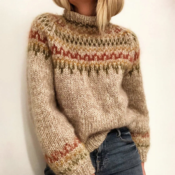 CLAIRE – NOORDISCH PATROON BREISWEATER