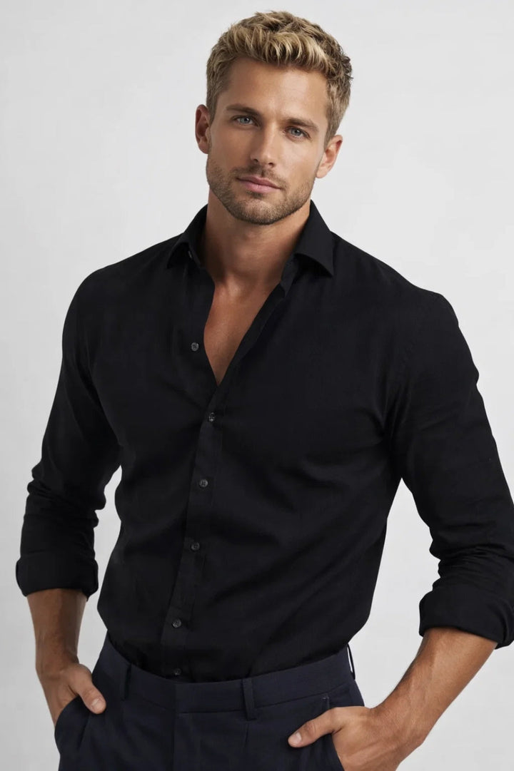 Stijlvol Slim Fit Overhemd voor Moderne Elegantie
