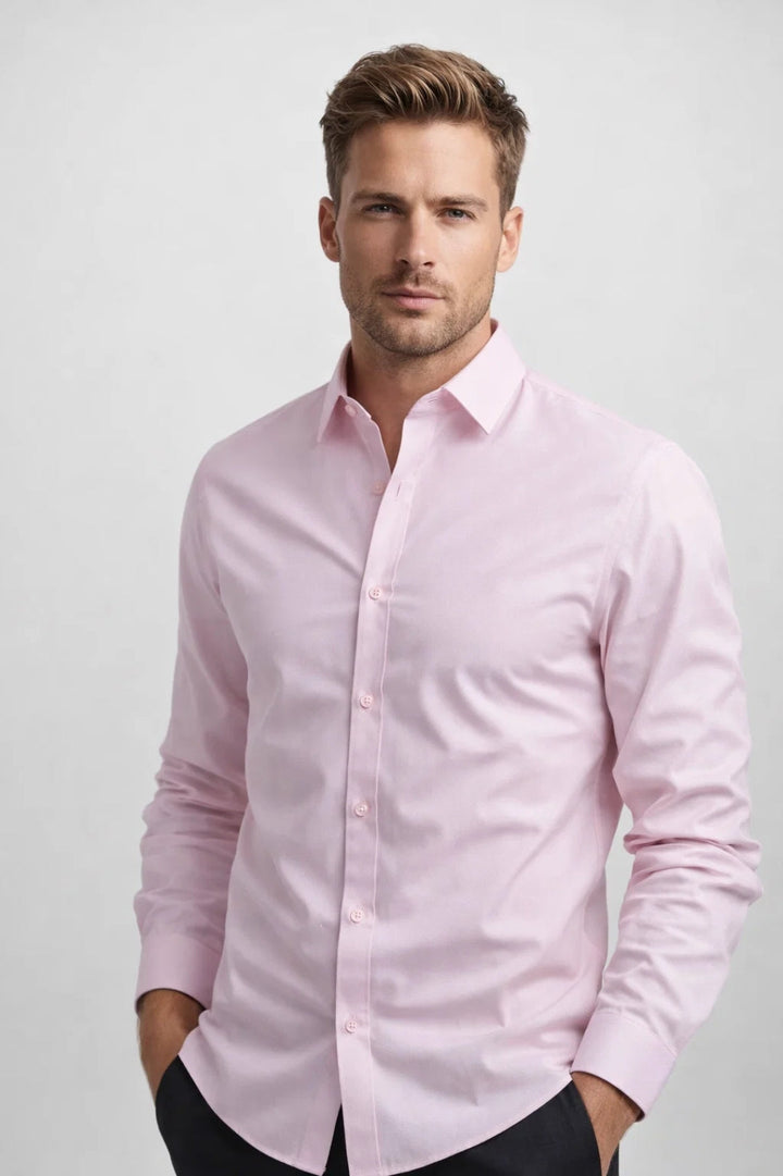 Elegant Slim Fit Overhemd voor Verfijnde Stijl