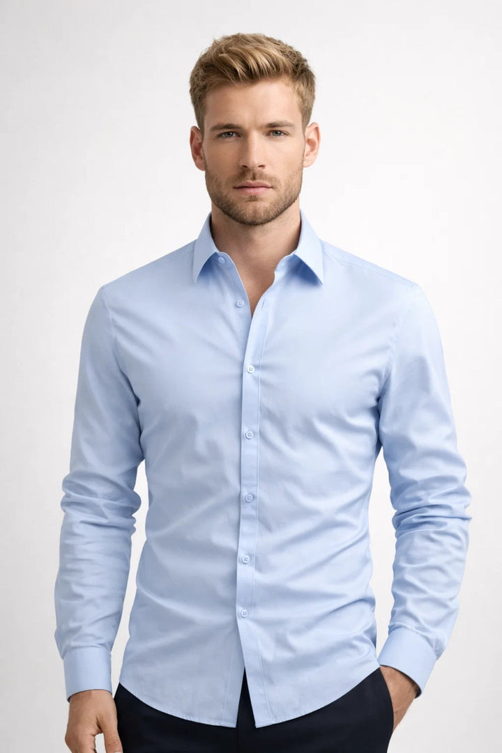 Elegant Slim Fit Overhemd voor Verfijnde Stijl