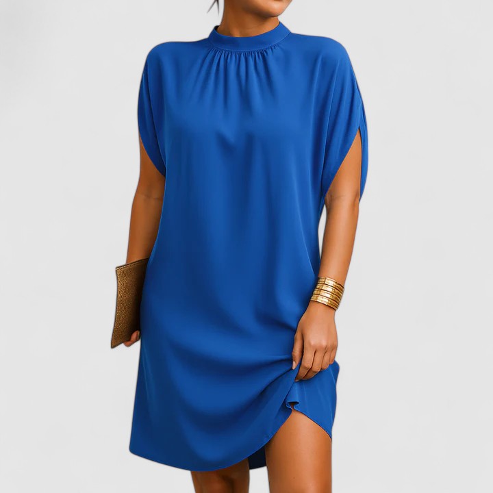 Martha | Dames Minimal Losse Pasvorm Shift Shorts Jurk